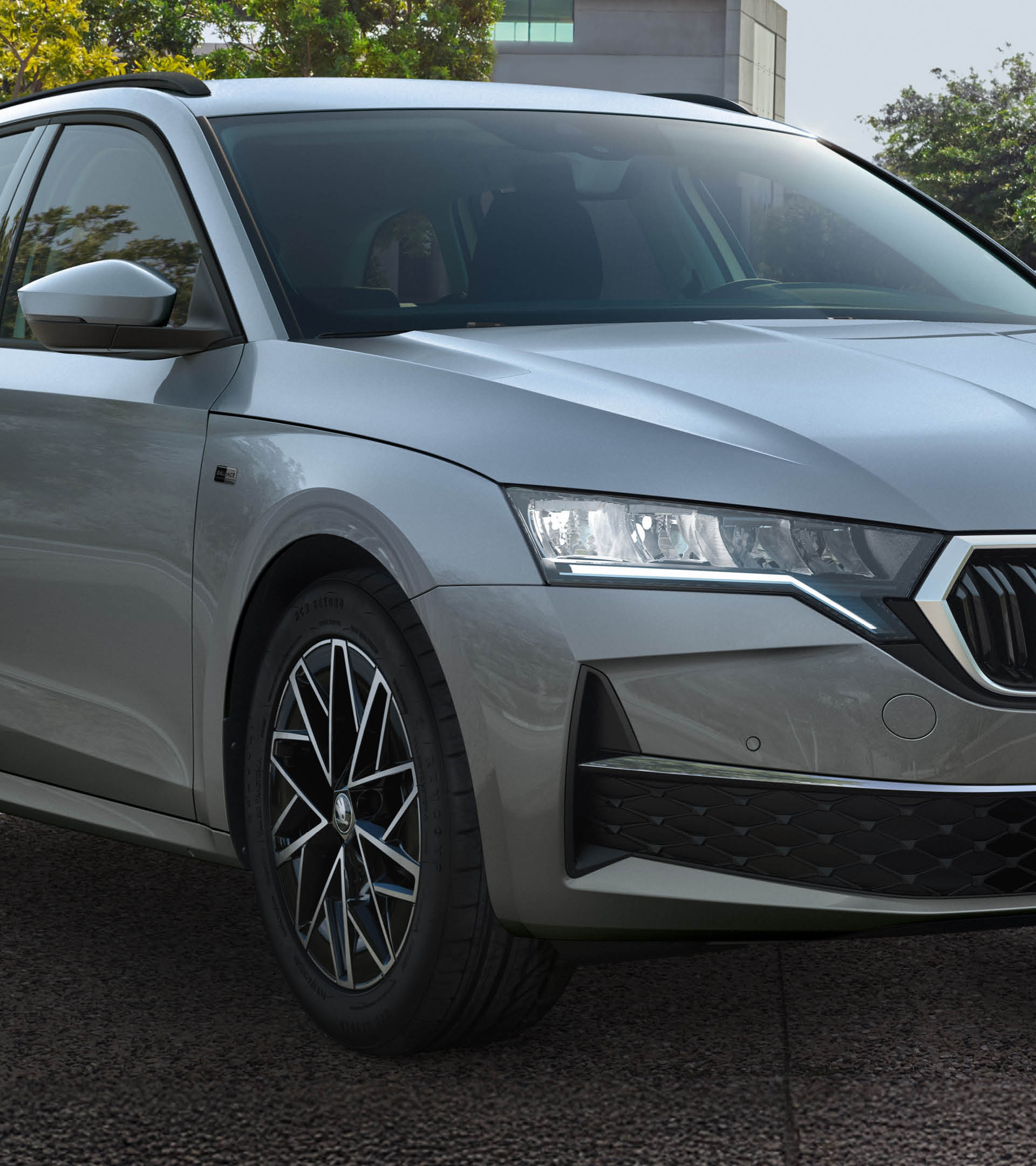 Basic LED headlights detail