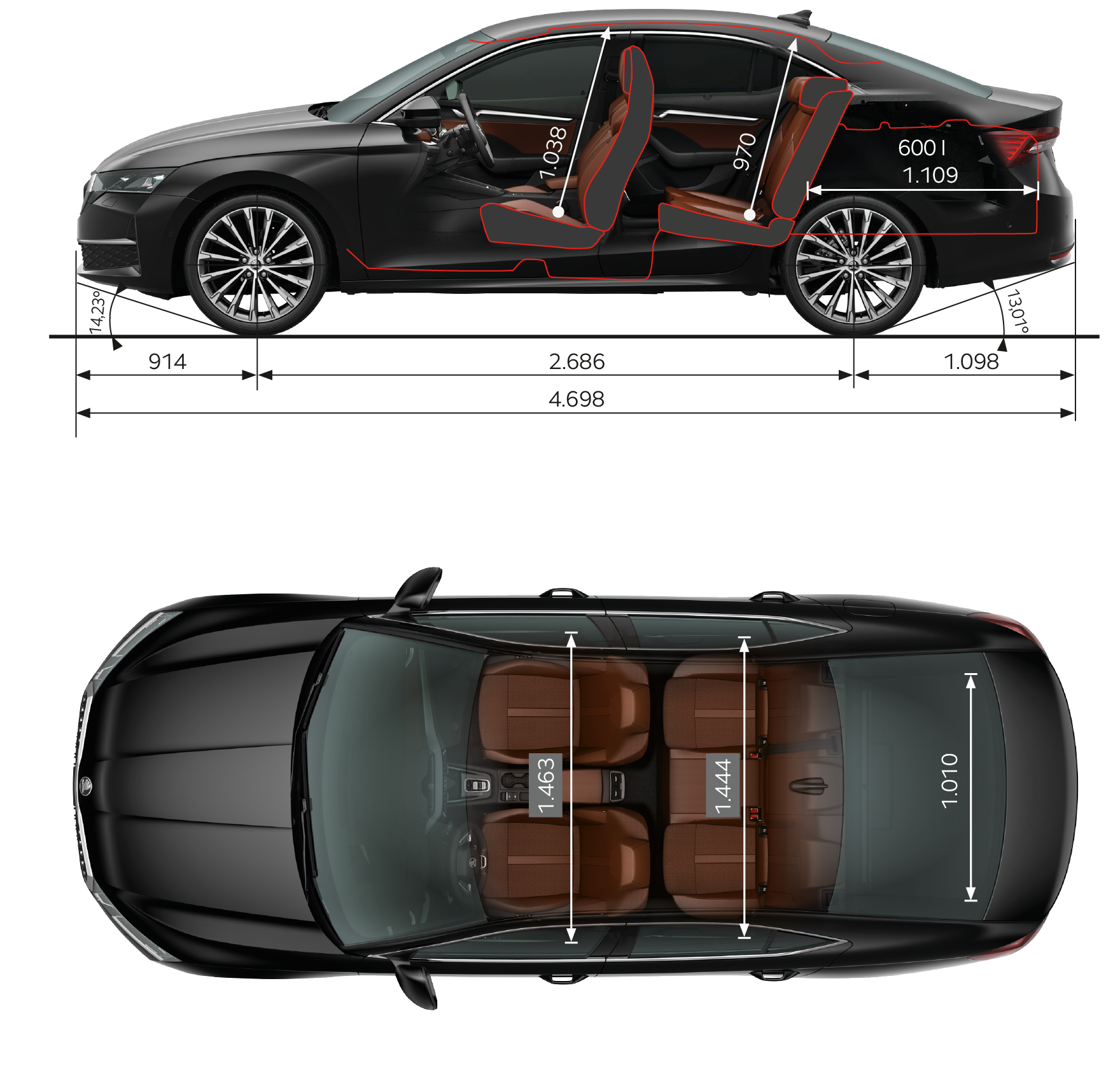 Technical drawings limo